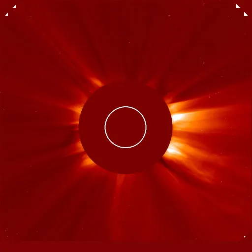 Ближняя корона Солнца