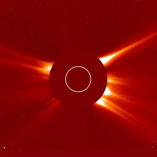 Ближняя корона Солнца