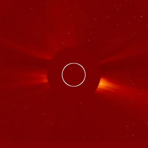Ближняя корона Солнца