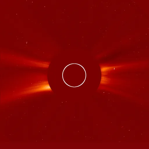 Ближняя корона Солнца