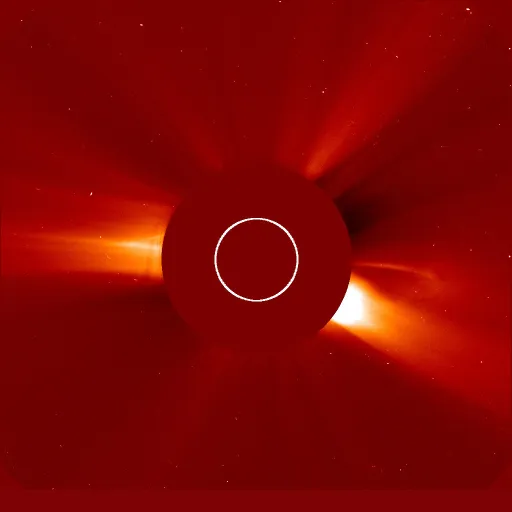 Ближняя корона Солнца