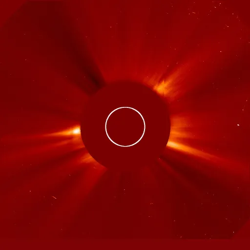 Ближняя корона Солнца