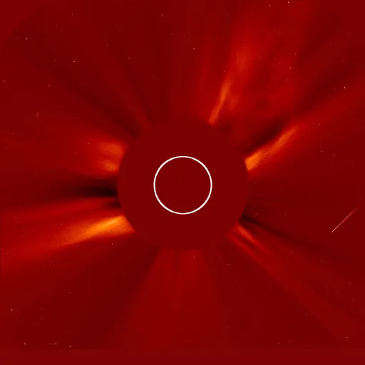 Ближняя корона Солнца