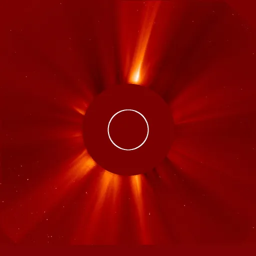 Ближняя корона Солнца