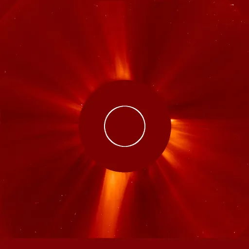 Ближняя корона Солнца