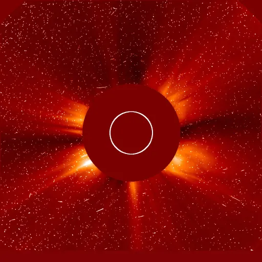 Ближняя корона Солнца
