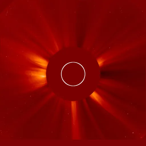 Ближняя корона Солнца