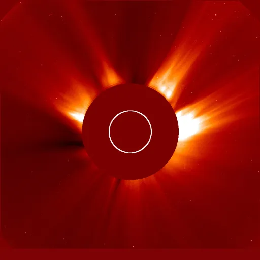 Ближняя корона Солнца