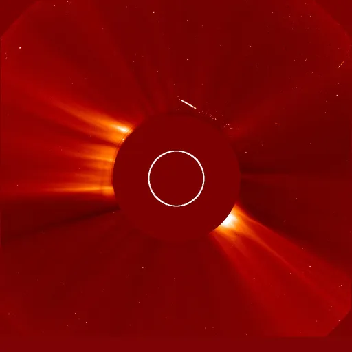 Ближняя корона Солнца