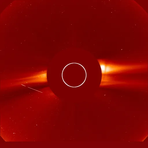 Ближняя корона Солнца