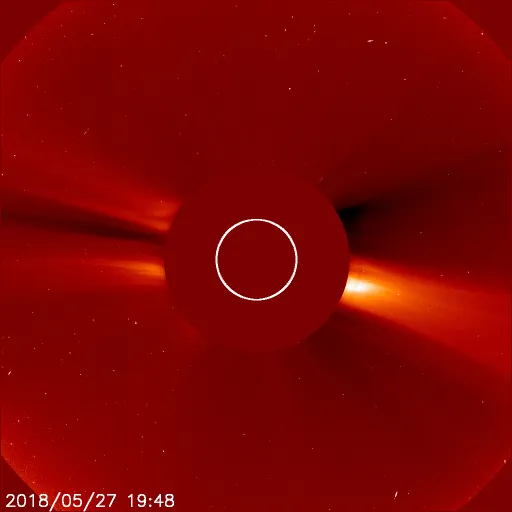 Ближняя корона Солнца
