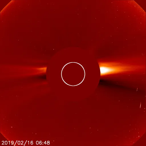 Ближняя корона Солнца