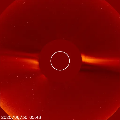 Ближняя корона Солнца