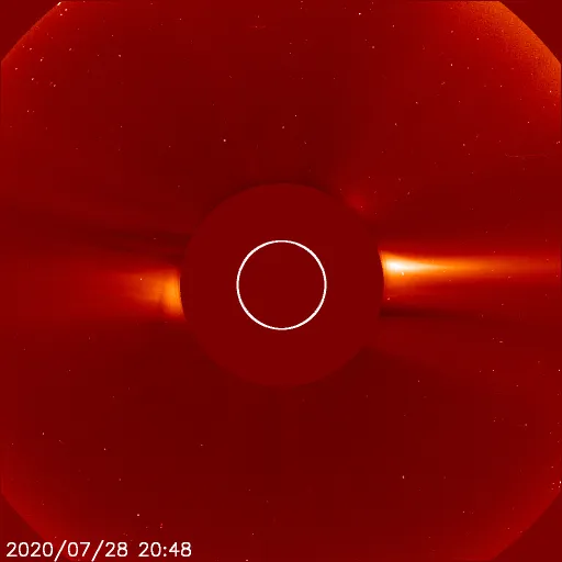 Ближняя корона Солнца