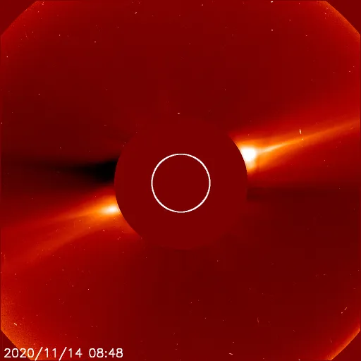 Ближняя корона Солнца