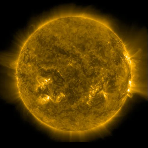 Солнечная корона — SDO 171 Å