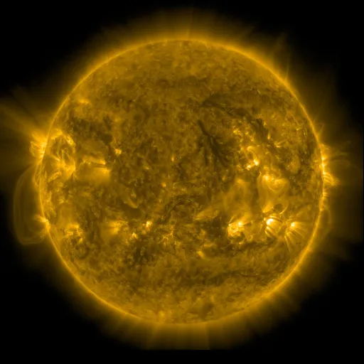 Солнечная корона — SDO 171 Å