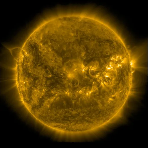 Солнечная корона — SDO 171 Å