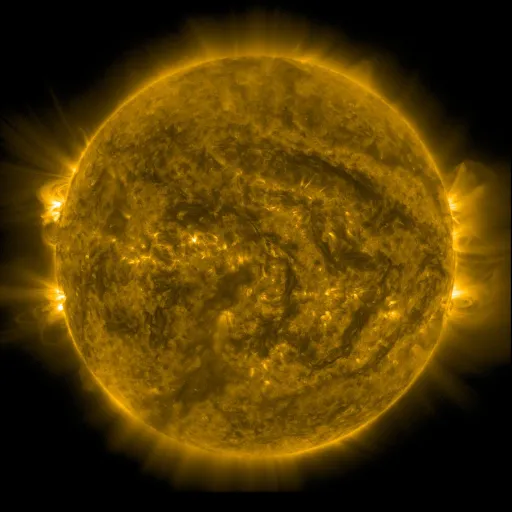 Солнечная корона — SDO 171 Å