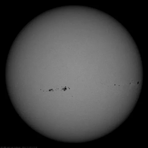 Image of Sun's photosphere