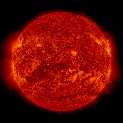 Image of Sun's transition region