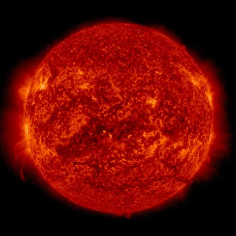 Image of Sun's transition region