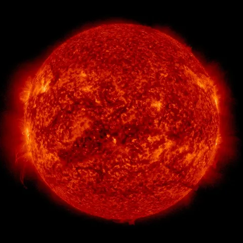 Image of Sun's transition region