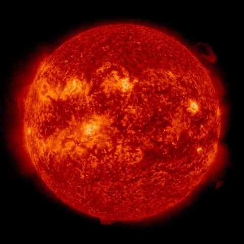 Image of Sun's transition region