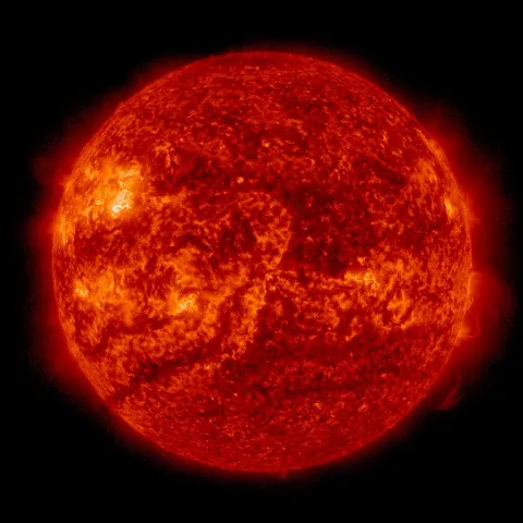 Image of Sun's transition region