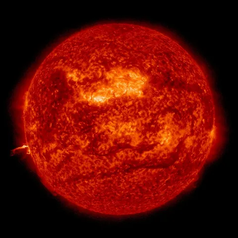 Image of Sun's transition region