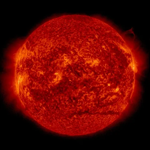 Image of Sun's transition region