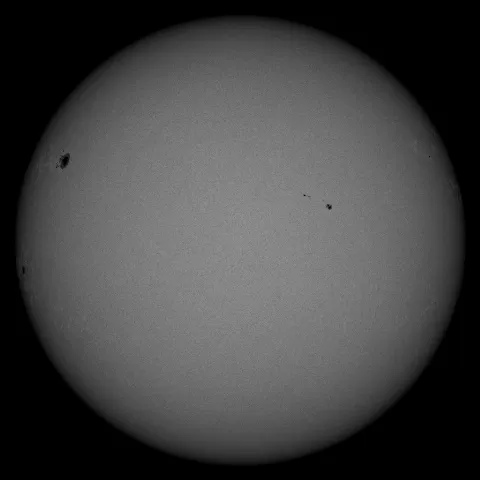 Image of Sun's photosphere