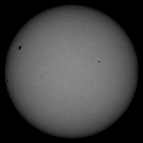 Image of Sun's photosphere