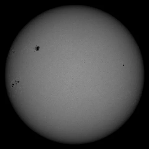 Image of Sun's photosphere