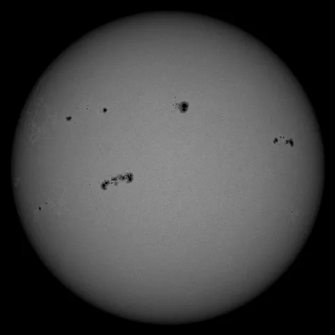 Image of Sun's photosphere