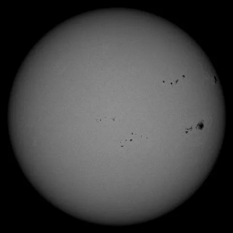 Image of Sun's photosphere