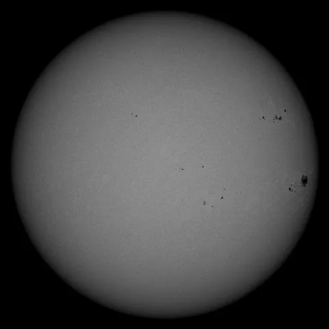 Image of Sun's photosphere