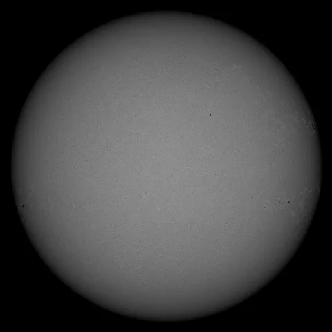 Image of Sun's photosphere