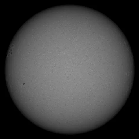 Image of Sun's photosphere