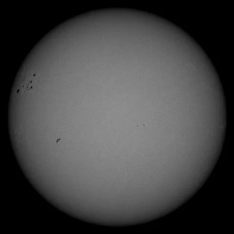 Image of Sun's photosphere