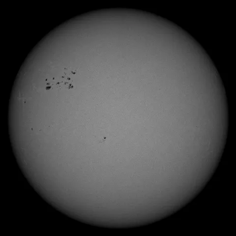 Image of Sun's photosphere