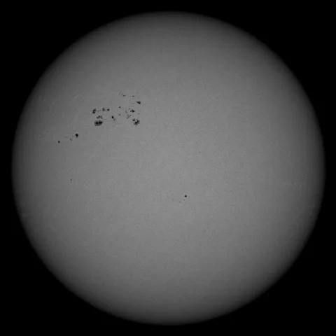 Image of Sun's photosphere