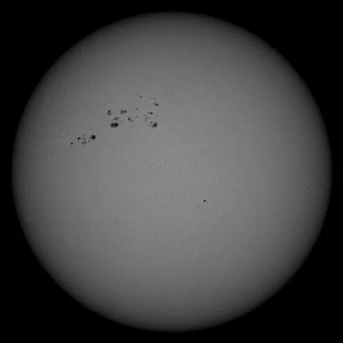 Image of Sun's photosphere