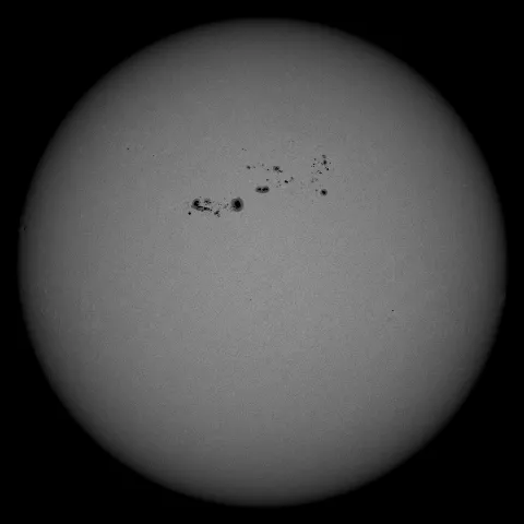 Image of Sun's photosphere