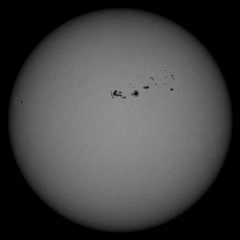 Image of Sun's photosphere