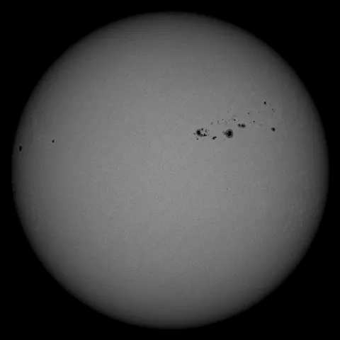 Image of Sun's photosphere