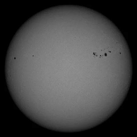 Image of Sun's photosphere