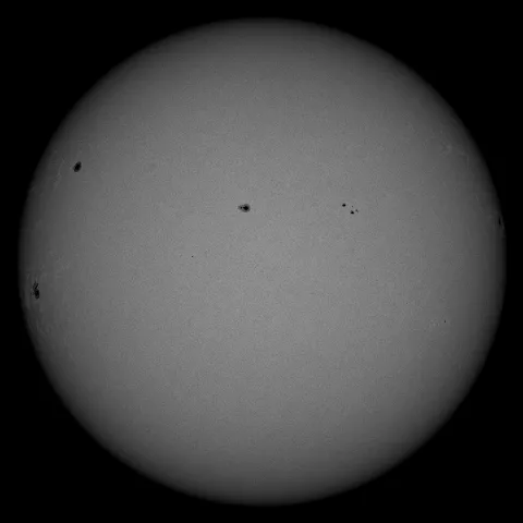 Image of Sun's photosphere