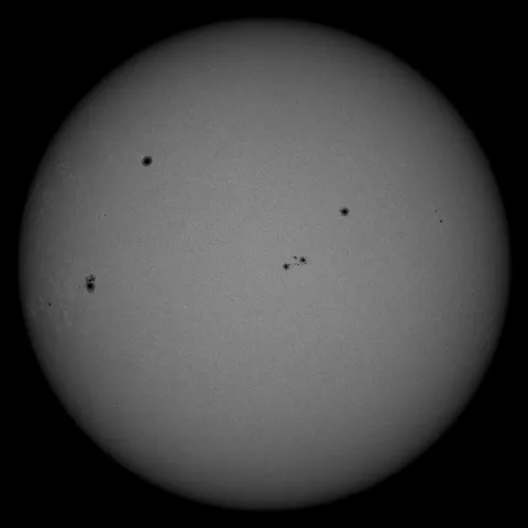 Image of Sun's photosphere