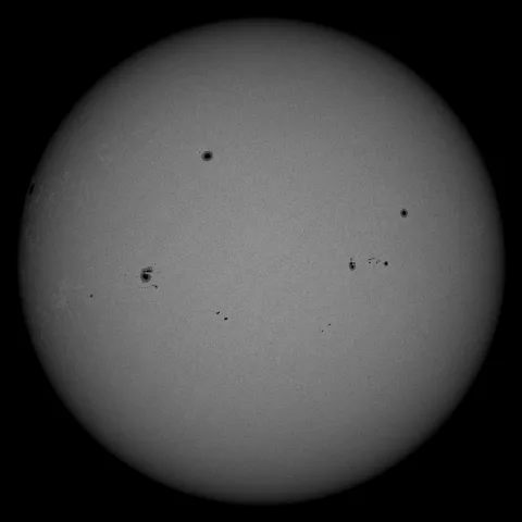 Image of Sun's photosphere